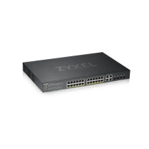 SWITCH ZYXEL GS-1920-24HPV2 24P LAN GIGABIT PoE (375W)+4P DUAL GIGABIT, IPv6,VLAN,WEB MANAGED Rack FREE Nebula Basic Cloud Manag