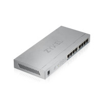 SWITCH ZYXEL GS1008HP - Switch Unmanaged, 8 porte Gigabit (8 porte PoE, erogazione fino a 60W), Chassis metallo, Desktop GS1008H