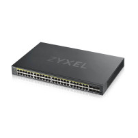 SWITCH ZYXEL GS-1920-48HPV2 44P LAN GIGABIT PoE (375W)+4P DUAL GIGABIT+2P SFP, IPv6,VLAN, Rack 19, FREE Nebula Basic Cloud Manag
