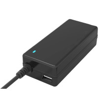 ALIMENTATORE UNIVERSALE 65W ITEK x NOTEBOOK DA 65W 12 connettori, porta USB 5V1A, 100/240VAC, 15/20VDCi - ITNBAE65 ITNBAE65 ITEK
