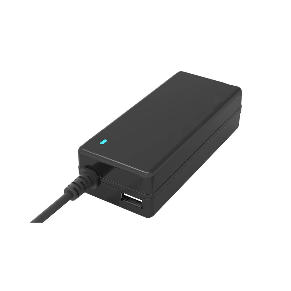 ALIMENTATORE UNIVERSALE 65W ITEK x NOTEBOOK DA 65W 12 connettori, porta USB 5V1A, 100/240VAC, 15/20VDCi - ITNBAE65 ITNBAE65 ITEK