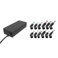 ALIMENTATORE UNIVERSALE 90W ITEK x NOTEBOOK DA 90W 12 connettori, 100/240VAC, 15/20VDCi - ITNBAE90 ITNBAE90 ITEK