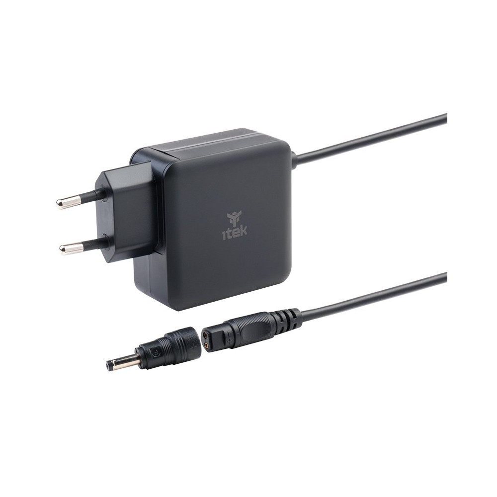 ALIMENTATORE UNIVERSALE 65W ITEK x NOTEBOOK DA 65W Tecnologia GaN, Super Slim, 12 connettori - ITNBAW65 ITNBAW65 ITEK