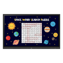 MONITOR TOUCH Interattivo LG 75TR3DK-B.MUEQ 75"IPS 3840x2160 8GB 64GB storage 15x2W MM Android 13 GOOGLE EDLA Staffa non inclusa
