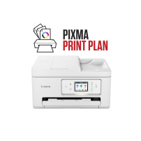 MULTIFUNZIONE CANON INK PIXMA TS7750i WHITE A4 15/10IPM DUPLEX ADF USB WiFi LCD 27." 6258C006 CANON