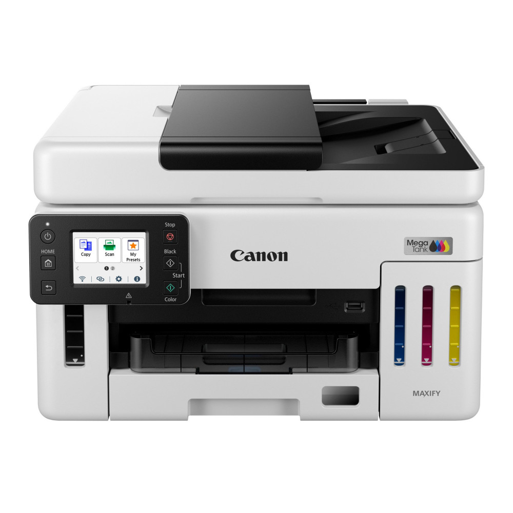 MULTIFUNZIONE CANON INK Maxify GX6150 A4 24/15.5ipm 250FF DUPLEX LAN USB WiFi Cloud 6882C006 6882C006 CANON