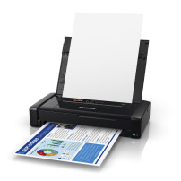 STAMPANTE EPSON PORTATILE WorkForce WF-110W A4 14/11PPM WiFi USB con Batteria C11CH25401 EPSON