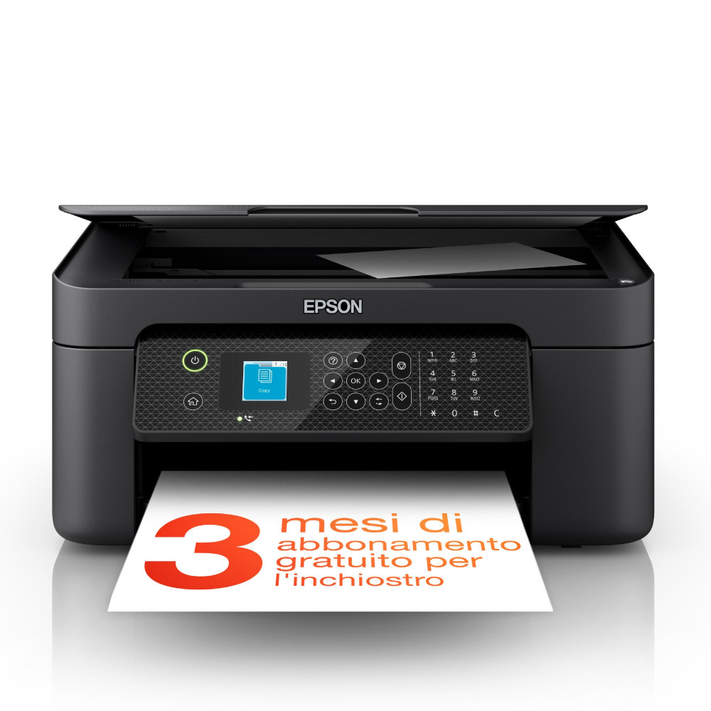 MULTIFUNZIONE EPSON Workforce WF-2910DWF A4 4INK 33/10PPM 100FF DUPLEX LCD FAX WiFi USB2.0 Epson Connect C11CK64402 EPSON
