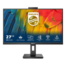 MONITOR PHILIPS LED 27"Wide 2K 27B1U5601H/00 IPS 2560x1440 4ms 350cd/m² 2x5W MM WEBCAM Reg.H PIVOT HDMI DP USB-C docking 27B1U56