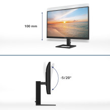 MONITOR PHILIPS LED 27"Wide 27E1N1900AE/00 IPS 3840x2160 4ms 350cd/mq 1.000:1 2x2W MM Reg.H HDMI USB-C Docking 27E1N1900AE/00 PH