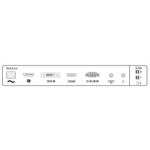 MONITOR PHILIPS LED 23.8"Wide 241B8QJEB/00 IPS 1920x1080 250cd/mq 1000:1 (50.000.000:1) 2x2W MM PIVOT VGA DVI HDMI DP 241B8QJEB/
