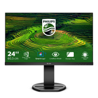 MONITOR PHILIPS LED 23.8"Wide 241B8QJEB/00 IPS 1920x1080 250cd/mq 1000:1 (50.000.000:1) 2x2W MM PIVOT VGA DVI HDMI DP 241B8QJEB/