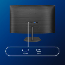 MONITOR PHILIPS LED 27" Wide CURVED 271E1SCA/00 VA 1920x1080 4ms 250cd/mq 3000:1(Mega Infinity DCR)2x3W MM VGA HDMI GAMING 75 Hz