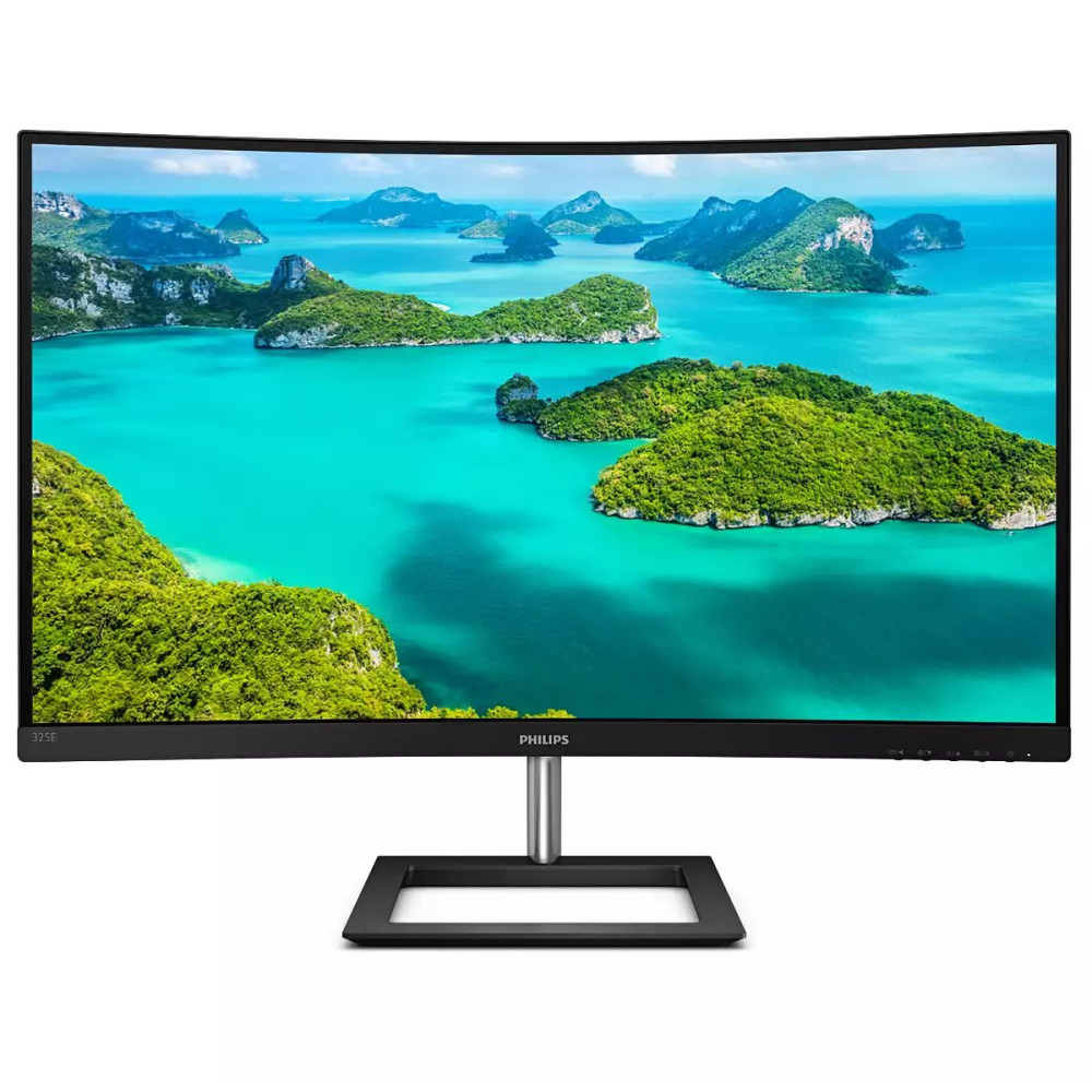 MONITOR PHILIPS LED 32"Wide CURVED 325E1C/00 VA 2560x1440 4ms 250cd/mq 3.000:1 (MEGA INFINITY) VGA HDMI DP GAMING 325E1C/00 PHIL