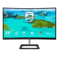 MONITOR PHILIPS LED 32"Wide CURVED 325E1C/00 VA 2560x1440 4ms 250cd/mq 3.000:1 (MEGA INFINITY) VGA HDMI DP GAMING 325E1C/00 PHIL