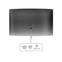 MONITOR PHILIPS LED 23.6" Wide CURVED 241E1SCA/00 VA 1920x1080 4ms 250cd/m² 3000:1 Mega Infinity DCR 2x3W MM VGA HDMI GAMING 241