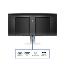 MONITOR PHILIPS LED 34" Wide CURVED 345B1C/00 IPS 3440x1440 5ms 300cd/m² 3.000:1(80.000.000:1)2x5W MM 2HDMI DP USB GAMING 345B1C