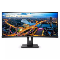 MONITOR PHILIPS LED 34" Wide CURVED 345B1C/00 IPS 3440x1440 5ms 300cd/m² 3.000:1(80.000.000:1)2x5W MM 2HDMI DP USB GAMING 345B1C