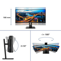 MONITOR PHILIPS LED 34" Wide CURVED 345B1C/00 IPS 3440x1440 5ms 300cd/m² 3.000:1(80.000.000:1)2x5W MM 2HDMI DP USB GAMING 345B1C