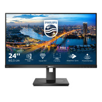 MONITOR PHILIPS LED 23.8"Wide 245B1/00 IPS 2560x1440 250cd/mq 1000:1 2x2W MM Pivot RegH VGA DVI HDMI DP HUB USB 245B1/00 PHILIPS