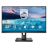 MONITOR PHILIPS LED 21.5" Wide 222S1AE/00 IPS 0.248 1920x1080 Full HD 4ms 250cd/m² 1000:1 2x2W MM PIVOT RegH VGA DP HDMI DP 222S