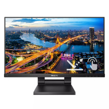 MONITOR PHILIPS TOUCH LED 23.8" Wide 242B1TC/00 IPS 1920x1080 4ms 250cd/mq 1000:1 2x2WMM Reg.inH PIVOT VGA HDMI DP USB 242B1TC/0