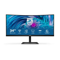 MONITOR PHILIPS LED 34" CURVED 346E2CUAE/00 VA 3440x1440 4ms 300cd/m² 3000:1 2x5W MM RegH HDMI DP USB-C docking GAMING 346E2CUAE