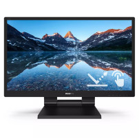 MONITOR PHILIPS TOUCH LED 23.8" Wide 242B9TL/00 IPS 1920x1080 5ms 250cd/mq 1000:1(50.000.000:1)2x2WMM ReginH VGA DVI HDMI DP USB