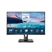 MONITOR PHILIPS LED 23.8"Wide 243S1/00 IPS 1920x1080 250cd/mq 1000:1 2x2W MM Reg.H PIVOT HDMI DP RJ45 USB-C doking 243S1/00 PHIL