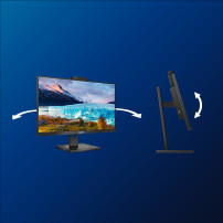 MONITOR PHILIPS LED 27"Wide 272S1MH/00 IPS 1920x1080 4ms 300cd/mq 1.000:1 2x2W MM Webcam Mic. Pivot RegH VGA DVI HDMI DP 272S1MH