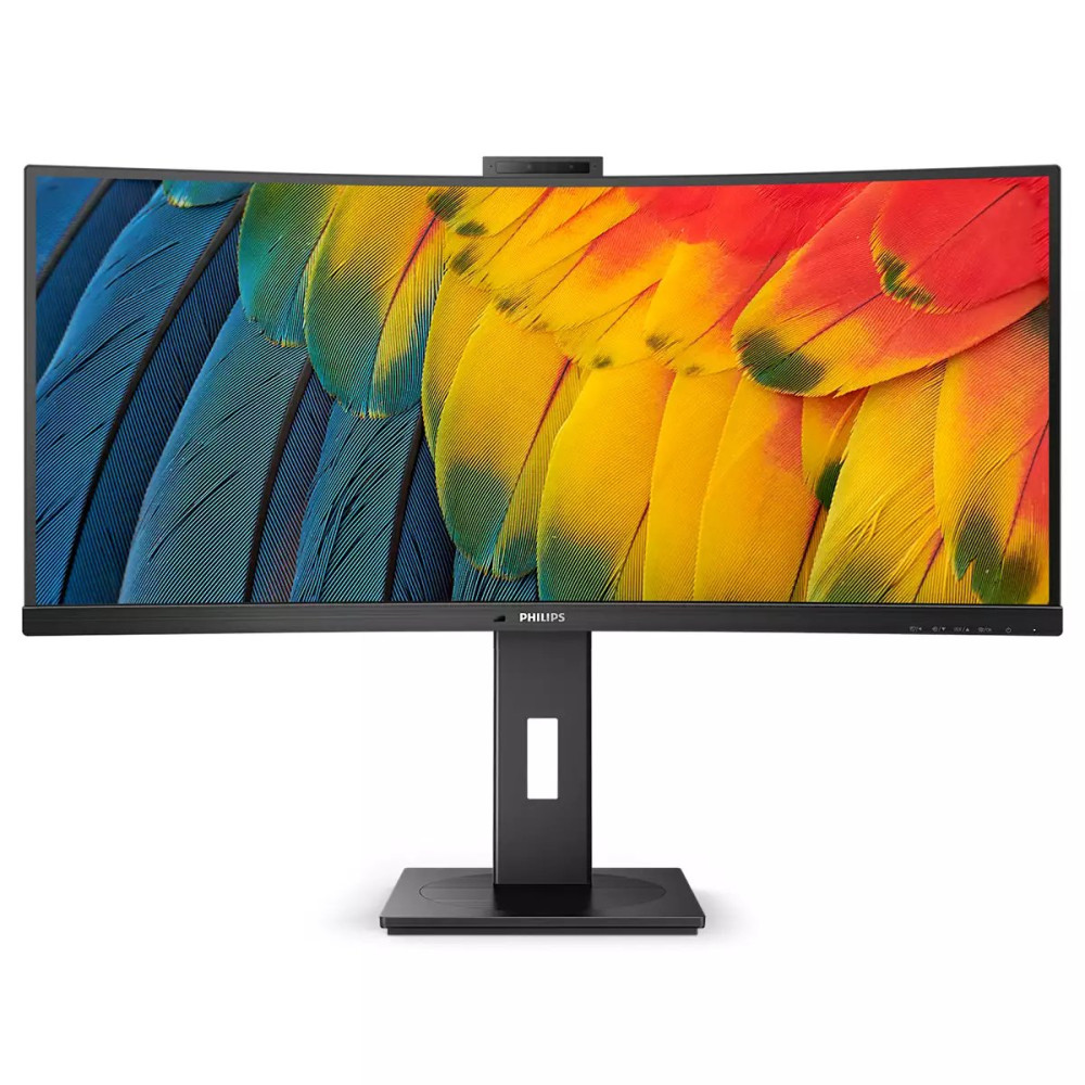 MONITOR PHILIPS LED 34" 21:9 CURVED 34B1U5600CH/00 3440x1440 4ms 350cd/m² 50.000.000:1 2x5W MM Webcam RegH HDMI DP USB-C docking