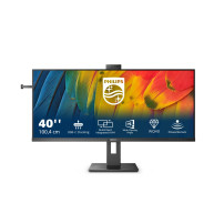 MONITOR PHILIPS LED 40" 21:9 40B1U5601H IPS 3440x1440 4ms 400cd/m² 50.000.000:1 2x5W MM WEBCAM Reg.H HDMI DP RJ45 USB-C docking 