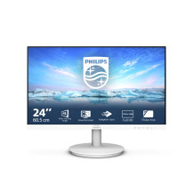 MONITOR PHILIPS LED 23.8"Wide 241V8AW/00 IPS 1920x1080 250cd/mq 1000:1Mega Infinity DCR 2x2W MM VGA HDMI White 241V8AW/00 PHILIP