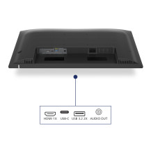 MONITOR PHILIPS LED 23.8"Wide 24E1N1300AE/00 IPS 1920x1080 4ms 250cd/mq 1.300:1 2x3W MM Reg.H HDMI USB-C docking 24E1N1300AE/00 