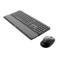 KIT PHILIPS SPT6607B/34 TASTIERA + MOUSE WIRELESS Poggiapolsi staccabile Nero SPT6607B/34 PHILIPS