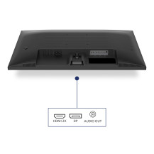 MONITOR PHILIPS LED 27"Wide 27E1N1800A/00 IPS 4K UHD 3840x2160 4ms 300cd/mq 1.000:1 (50.000.000:1) 2x2W MM HDMI DP 27E1N1800A/00