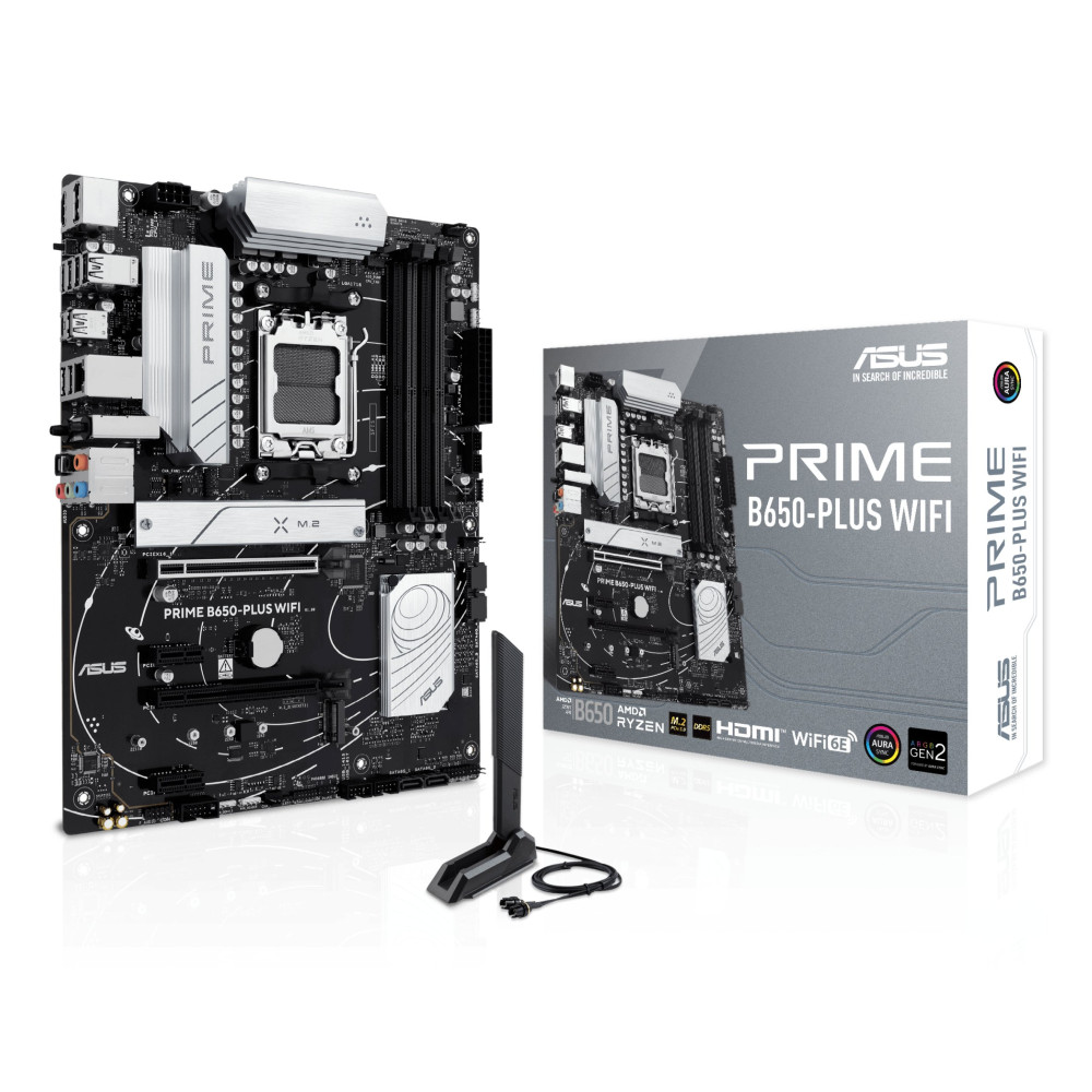 MB ASUS AMD PRIME B650-PLUS WIFI B650 AM5 4DDR5 HDMI+DP PCIE, 4*SATA,M.2 ATX 90MB1KP0-M0EAY0 ASUS
