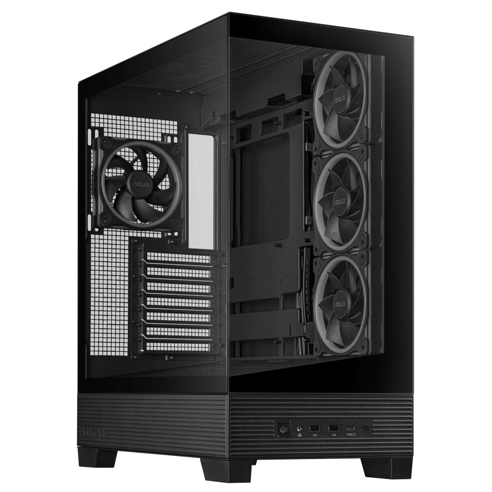 CASE M.TOWER ASUS A31 PLUS USB3, 4*12CM FAN, BTF COMP., SIDE PANNEL TRASP 90DC00R0-B19000 ASUS