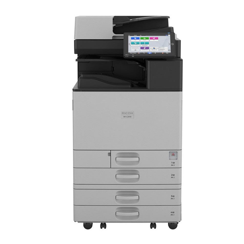 Ricoh Multifunzione IM C2010 A3 20ppm b/n e colore 2x550 + Bypass 100FF RADF F/R LAN USB *No Toner* - 419345 419345 RICOH