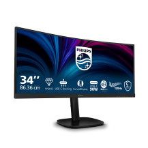 MONITOR PHILIPS LED 34" CURVED 34B2U3600C/00 VA 3440x1440 120Hz 4ms 300cd/m² 3000:1 2x5W MM Reg.H HDMI DP USB-C docking GAMING 3