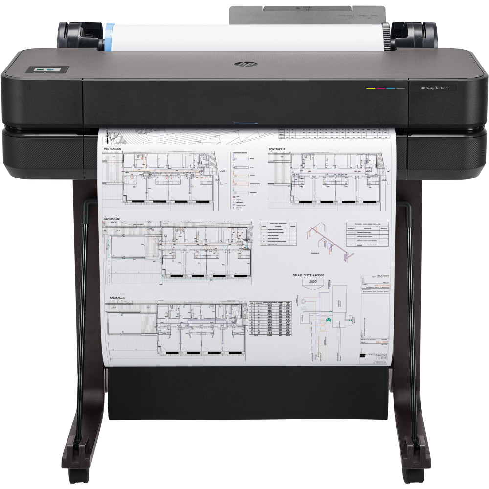 Plotter Hp DesignJet T630 24-in Printer 2025 Edition PIEDISTALLO INCLUSO 5HB09D 5HB09D HP
