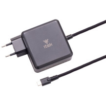 ALIMENTATORE UNIVERSALE 100W ITEK x NOTEBOOK USB-C, PD - Tecnologia GaN -  ITNBACWB065 ITNBACWB100 ITEK