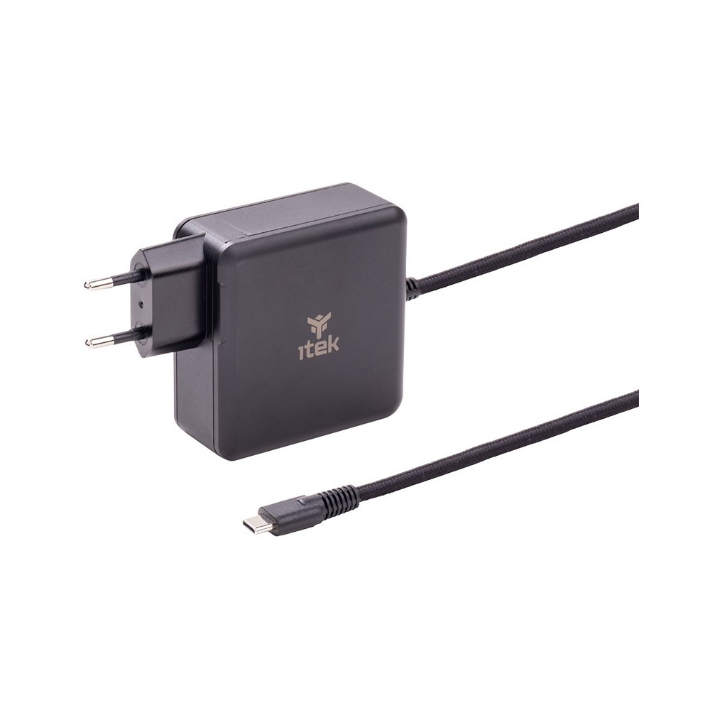 ALIMENTATORE UNIVERSALE 100W ITEK x NOTEBOOK USB-C, PD - Tecnologia GaN -  ITNBACWB065 ITNBACWB100 ITEK