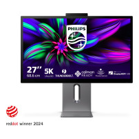 MONITOR PHILIPS LED 27"Wide 27E3U7903/00 IPS 5120x2880 5K 500cd/mq 2000:1 2x5W WEBCAM Pivot Reg.H HDMI Thunderbolt USB-C doking 