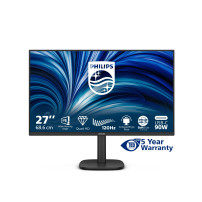 MONITOR PHILIPS LED 27"Wide 27B2U3601/00 IPS 2560x1440 120Hz 4ms 350cd/mq 1.000:1 2x2W MM Reg.H PIVOT HDMI DP USB-C Docking 27B2