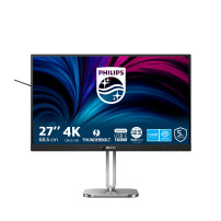 MONITOR PHILIPS LED 27"Wide 27B2U6903/00 IPS 3840x2160 4ms 350cd/mq 1.000:1 2x3W MM Reg.H PIVOT 2HDMI DP USB-C Docking 27B2U6903