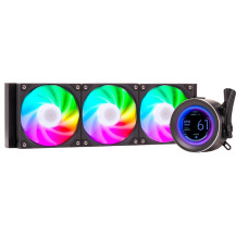 COOLER ITEK "ARCTIC  SPHERE LCD 360" 360mm (Raff. a Liquido) LCD 2.8"+SW, PWM FAN,SKT UNIVERSALE - ITLCASL360 ITLCASL360 ITEK