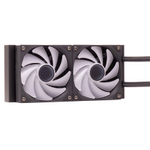 COOLER ITEK "HYDRO CUBE  240B" 240mm (Raff. a Liquido) ARGB, PWM FAN,SKT UNIVERSALE - ITLCHCA240 ITLCHCA240 ITEK