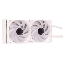 COOLER ITEK "HYDRO CUBE  240B" 240mm (Raff. a Liquido) ARGB, PWM FAN,SKT UNIVERSALE - WHITE  - ITLCHCA240W ITLCHCA240W ITEK
