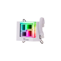 COOLER ITEK "HYDRO CUBE  240B" 240mm (Raff. a Liquido) ARGB, PWM FAN,SKT UNIVERSALE - WHITE  - ITLCHCA240W ITLCHCA240W ITEK